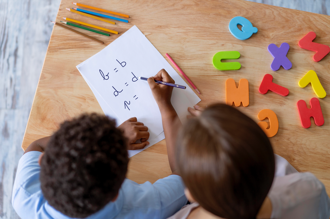 Les confusions de lettres b,d,p,q