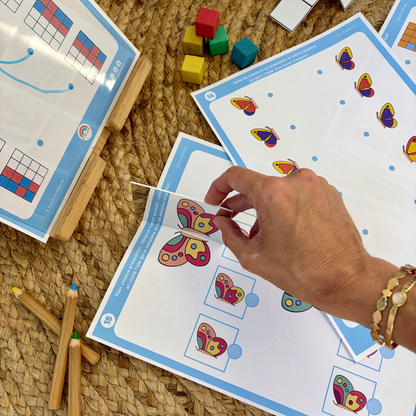 Kit de manipulation visuo-spatial et constructif