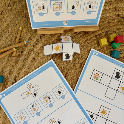 Fichier d'exercices visuo-spatiaux et visuo-constructifs